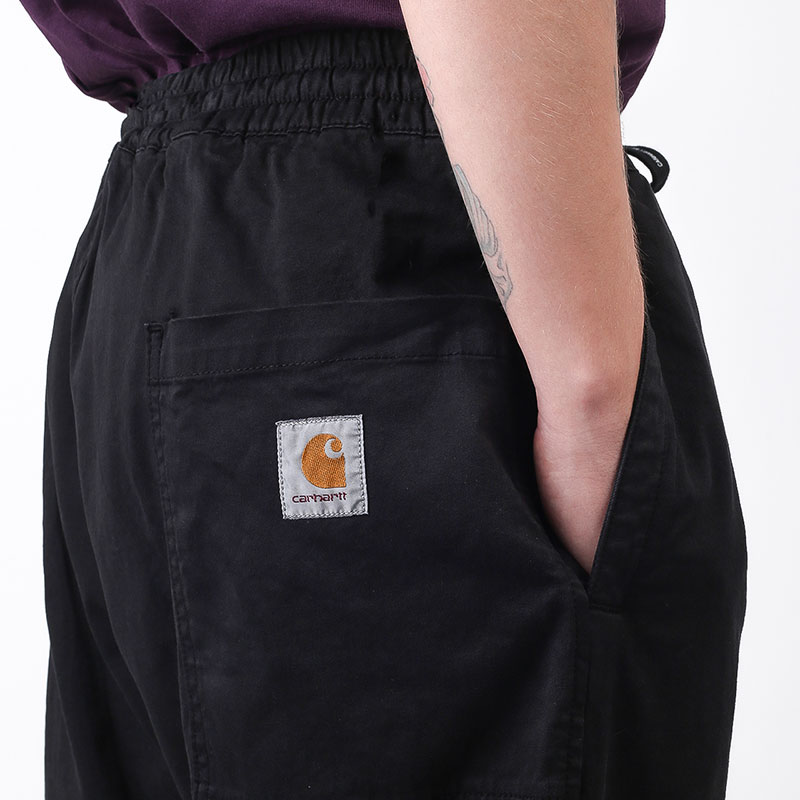 мужские черные брюки Carhartt WIP Lawton Pant I026517-black - цена, описание, фото 2